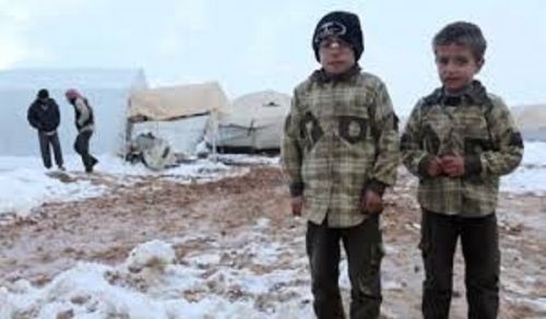 Syrian Children Die from Cold whilst Muslim leaders warm up to Western Politicians
