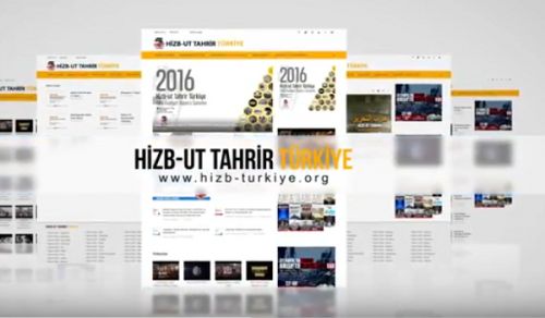 Wilayah Turkey: Advertisement of the official website of Hizb ut Tahrir in Wilayah Turkey