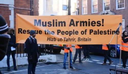 The Supporter of Terrorism is not Hizb ut Tahrir, but rather the Complicit England in the Massacres by the Jewish entity!