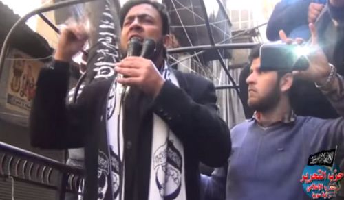 Wilayah Syria: Talk by Munir Nasser at Demonstration in Aleppo
