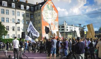 Dänemark: Sit-In als Unterstützung für die heilige Al-Aqsa Moschee