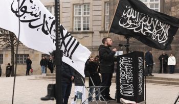 Dänemark: Kundgebung vor dem dänischen Repräsentantenhaus, um die Massaker von Neuseeland zu verurteilen