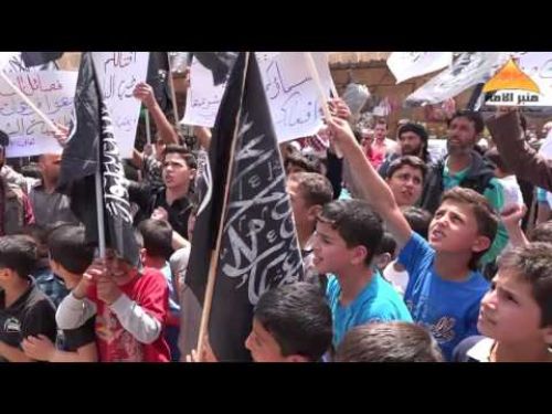 Ümmetin Minberi: Guruplar Arasındaki Çatışmalara Karşı İdlib&#039;in Tel El Keram&#039;da Gösteri