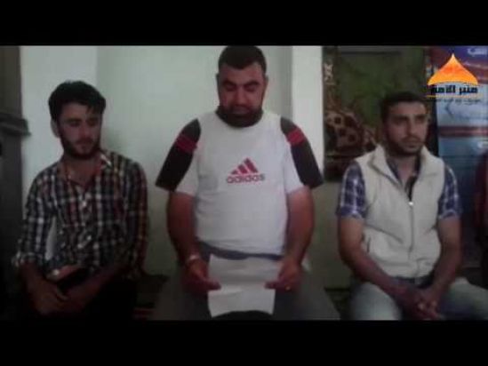 Ümmetin Minberi: Guta&#039;daki Gurupların Çatışmasına Karşı Suriye&#039;nin Kuzeyindeki El Kerame Kampı Sakinlerinden Açıklama