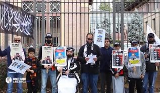 أمريكا: وقفة أمام السفارة التركية لاستنصار جيوش المسلمين لتحرير الأقصى‎