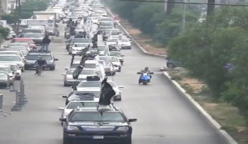 Wilayah Lebanon: Car Procession &quot;Establish Khilafah&quot;