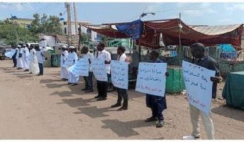 Hizb ut Tahrir / Wilayah du Soudan organise deux marches Nusrah pour Gaza
