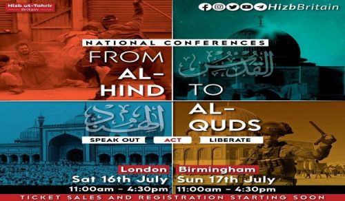 Hizb ut Tahrir / Uingereza: “Kutoka India Hadi Al-Quds”