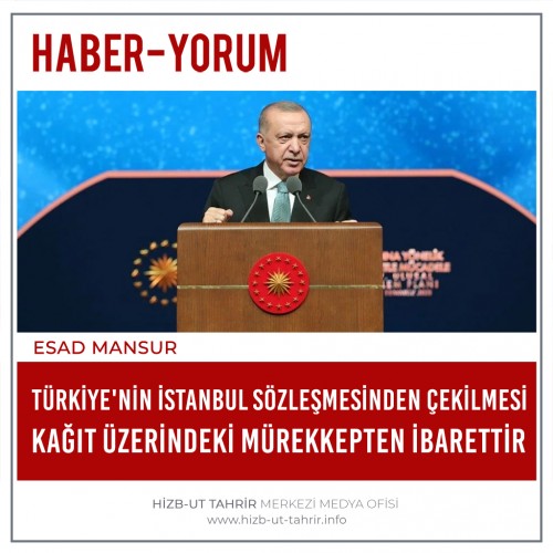 Türkiye&#039;nin İstanbul Sözleşmesinden Çekilmesi Kağıt Üzerindeki Mürekkepten İbarettir