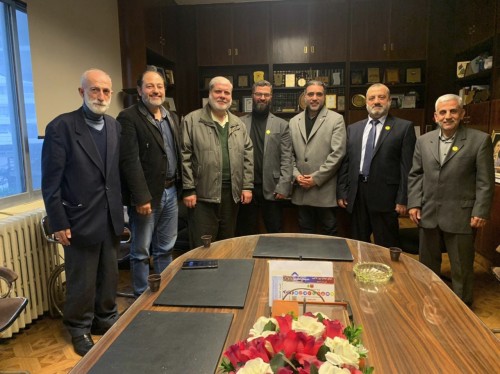 Hizb-ut Tahrir / Lübnan Vilayeti’nden Bir Heyet, Kültür Derneği Başkanı Gazeteci Dr. Ramiz El Fura’yı Ziyaret Etti