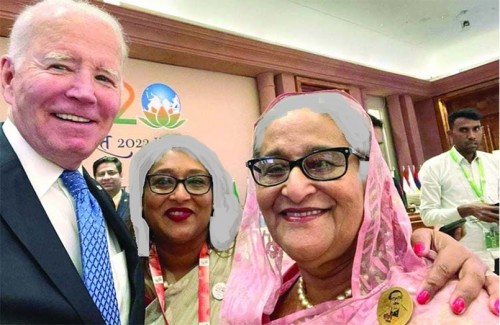 Hasina-Biden ‘Selfie’si Laik Siyasetin Ne Kadar Yozlaştığını Gösteriyor