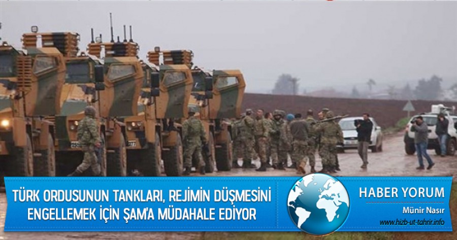 Türk Ordusunun Tankları, Rejimin Düşmesini Engellemek İçin Şam’a Müdahale Ediyor