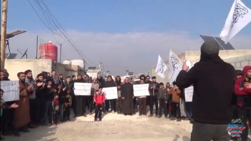 Suriye Vilayeti: Kerame Kampında Gösteri; &quot;Karar Geri Alınmadan Uzlaşmalar Düşmez!&quot;