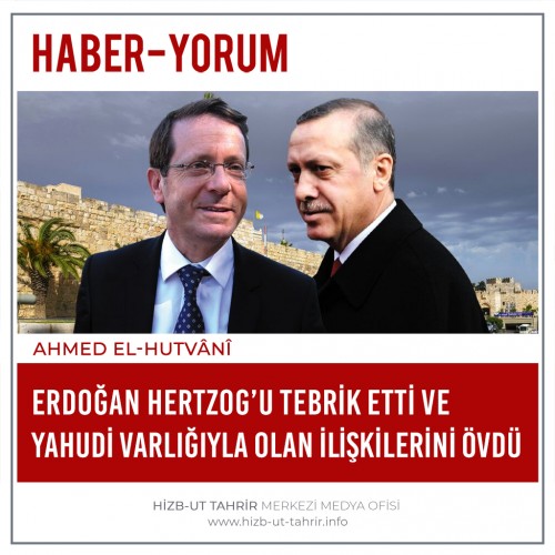 Haber-Yorum Erdoğan Hertzog’u Tebrik Etti ve Türkiye’nin Yahudi Varlığıyla Olan İlişkilerini Övdü