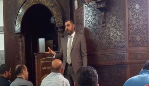 فلسطین: مسجد میں خطاب &quot;مسلمان کا خون بہانا حرام ہے سو مغرب کی سازشوں کا شکار مت بنو&quot;